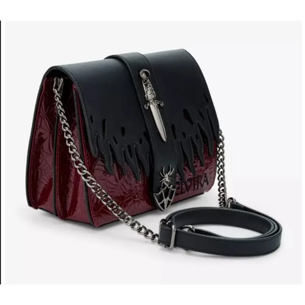 Loungefly Elvira Mistress Of The Dark Crossbody Bag | NWT